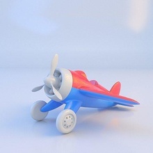 jouet avion 3dprint Avions rhinocéros nurbs loisir avions amusement 3d étape Jeux jouets impression 3d print model - Mito3D