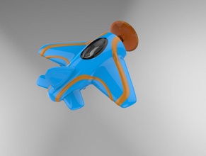 spielzeug flugzeug freundlicher fliegend spiele spielzeuge 3d print model - Mito3D