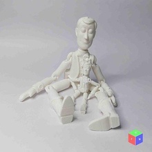 giocattolo storia articolato legnoso cartone animato carattere flessibile stl 3d stampa supporto presto sceriffo ronzio anno luce straccio bambola giochi giocattoli 3d print model - Mito3D