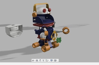 toy story robot toy toystory disney pixar robot games toys games toys 3d print model - Mito3D