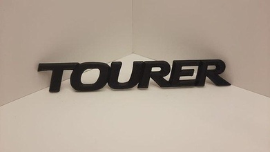 toyota tourer logo macchine sport corsa segni targhetta auto giapponesi settore automobilistico giappone logotipo passatempo fai 3d print model - Mito3D