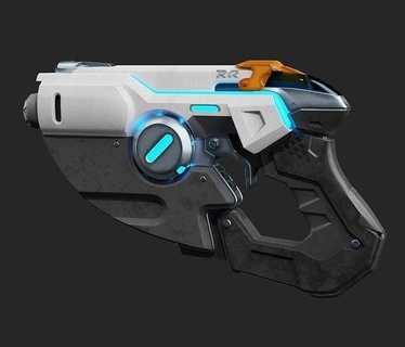 tracer pulse pistols new design bomb - overwatch 2 overwatch2 cosplay props game gamer ow2 pulsepistol hobby diy 3d print model - Mito3D