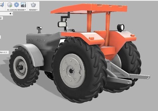 trator brinquedos garoto rapazes fazenda jogos fazenda 3dmodel imprimível 3dprintable 3d print model - Mito3D