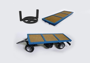 reboque partes imprimível trator pneu rodas recipiente carga rc automóvel carro veículo cabine caminhão roda suporte passatempo faça automotivo 3d print model - Mito3D