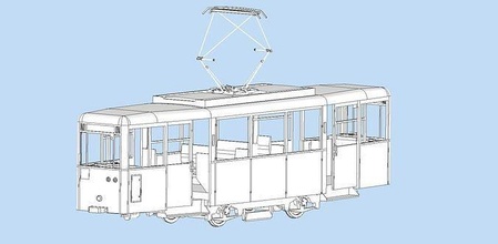 treno scala 1 to 32 1to32 vecchio ferrovia binari modellazione in espressione tecnologia assemblare lego facile montare giochi giocattoli 3d print model - Mito3D