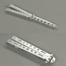training butterfly knife weapon melee blade butterflyknife hobby diy hand tools 3d print model - Mito3D