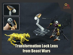 transformation lock lens transformers beast wars games toys 3d print model - Mito3D