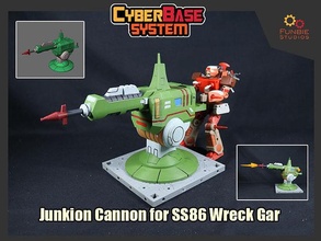 transformers cyberbase junkion cannon ss86 wreck gar g1 games toys 3d print model - Mito3D