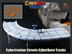 trasformatori cybertroniano strade cyberbase brani cibertraccia giochi giocattoli 3d print model - Mito3D