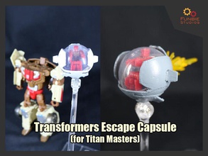 transformers escape capsule headmasters titanmasters games toys other 3d print model - Mito3D