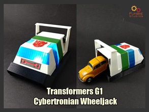 transformateurs g1 cybertronien prise roue ancienne mode véhicule jeux jouets 3d print model - Mito3D
