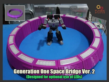transformateurs génération espace pont ver 2 g1 gen Jeux jouets 3d print model - Mito3D