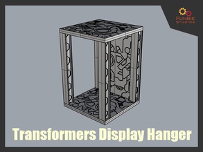 transformers hanger display base toy cybertronian robot games toys 3d print model - Mito3D