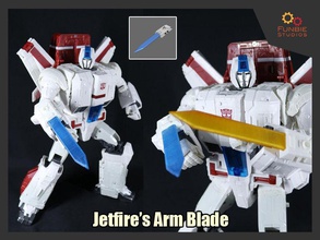 trasformatori jetfire braccio lama netflix siegewfc Giochi giocattoli 3d print model - Mito3D