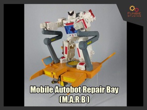 trasformatori mobile autobot riparazione baia veicolo idw marb tecnologia giochi giocattoli 3d print model - Mito3D
