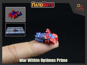 transformatörler nanobotlar savaş optimus önemli nanobot oyunlar oyuncaklar 3d print model - Mito3D