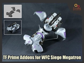 transformers prime addons wfc siege megatron addon wings jet games toys 3d print model - Mito3D