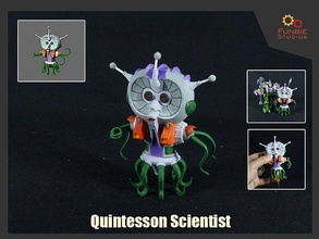 transformadores quintesson cientista g1 generationone jogos brinquedos 3d print model - Mito3D