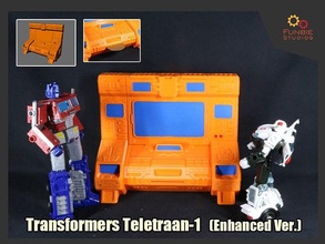 transformateurs teletraan 1 renforcée version g1 teletraan1 ordinateur autobot jeux jouets 3d print model - Mito3D