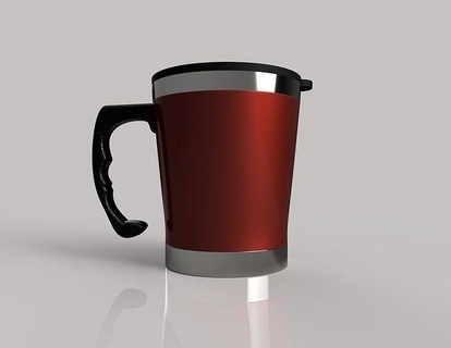 travel mug cup coffee houseware tableware home house style decorative realistic 3dprint general decor drink tea kitchen dining 3d print model - Mito3D