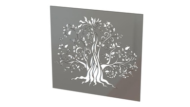 tree life art picture laser cutting decor frames wall artwork paint metal frame modern abstract accessory home plastic design decoration ornate sculptures 3d print model - Mito3D