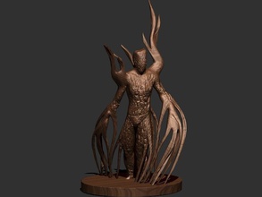 árvore de homem a arte planta o personagem humanóide floresta personagens do sexo masculino escultura esculturas 3d print model - Mito3D