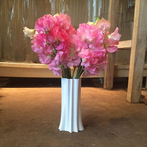ağaç vazo çiçek aksesuar ev Aksesuarlar modern zambak çalı Sanat porselen 3D print model - Mito3D
