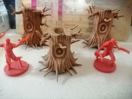 trees role-playing games wargames juegos modelismo miniaturas duraderos detallados art sculptures 3d print model - Mito3D