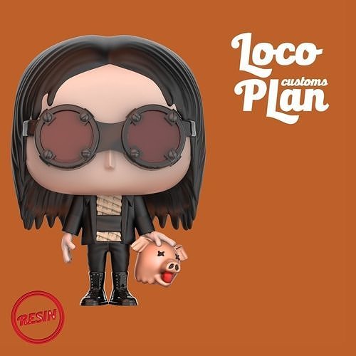 trent reznor douane funko pop personnage jouets jeux miniatures jouet figurines art 3dprint figurine miniature pouces trentreznor alternative marilyn manson 3D print model - Mito3D