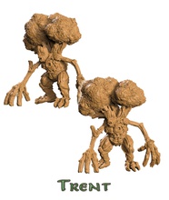 trent groot film guardians of galaxy treeman tree man balbalbero lotr lord ring dungeon dragons monster fantasy crosslances warhammer forest wood elf games toys game accessories 3d print model - Mito3D