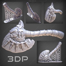 kabile karga balta 3dp 3dprint silah fantezi kafatası Kostüm oyunu zırh varlık sla fdm hayvan iskelet kemik totem maske savaş oyunlar oyuncaklar 3d print model - Mito3D