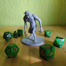 trol dnd mini heykel minyatür Yazdır Zindanlar ejderhalar oyunlar oyuncaklar zar 3d print model - Mito3D