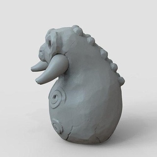 troll figurina gow pallina norvegese fantasia immaginario creatura arte sculture 3d print model - Mito3D