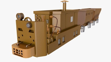 carretilla vehículo entrenar ferrocarril carro vagones vagón pasatiempo bricolaje diy electrónica 3d print model - Mito3D
