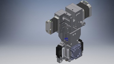 tronxy x5sa doble extrusora cabeza maquinaria tecnología industria equipo ilustración engranaje máquina herramienta pasatiempo bricolaje diy robótica 3d print model - Mito3D