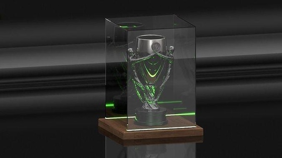 trophée définitif conmebol uefa 3d impression modèle champion sports modèles tasse loisir DIY 3d print model - Mito3D