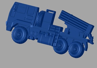 kamyon makine Artcam güç Sanayi tekerlek ağır Sanat 3d print model - Mito3D