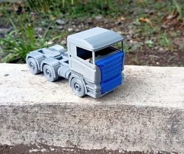 kamyon minyatür oyuncak rc araç araba 3dprint çocuk plastik oyunlar oyuncaklar 3d print model - Mito3D