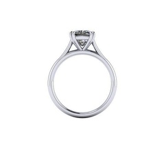 amor solitario diamante anillo joya compromiso Boda joyería plata oro enganchar Moda libra esterlina colgante pendiente collar belleza pendientes colgantes anillos 3d print model - Mito3D