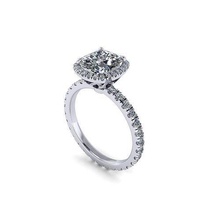 confiar amor oval cortar diamante anillo joya compromiso Boda joyería plata oro enganchar Moda libra esterlina colgante pendiente collar belleza pendientes colgantes anillos 3d print model - Mito3D