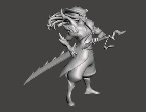 vérité dragon yasuo 3d modèle lol ligue of légendes sauvage crevasse jeux jouets 3d print model - Mito3D