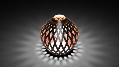 tsc Lampenschirm Haus Architektur Dekor Lampe Beleuchtung home Innenraum Dekoration - Zubehör Holz 3d print model - Mito3D