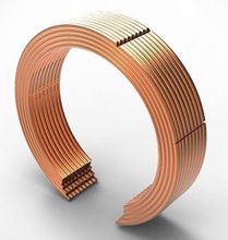 tubo del bracciale gioielli braccialetto elegante moderna moda bracciali 3d print model - Mito3D