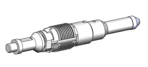 tubes grattoir filaire fond trou pétrole gaz science ingénierie 3d print model - Mito3D
