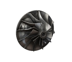 turbocharger inlet compressor turbo wheel car automotive racing turbine exhaust steel design power hobby diy 3d print model - Mito3D