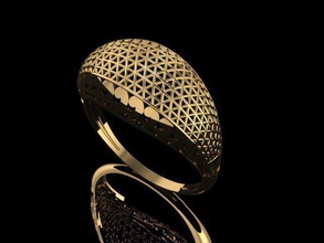 turkish ring fusion jewelry stl printable rhino rings 3d print model - Mito3D
