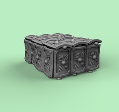 schildkröte position miniaturen römer sternchen obelix soldaten spiele spielzeuge 3d print model - Mito3D