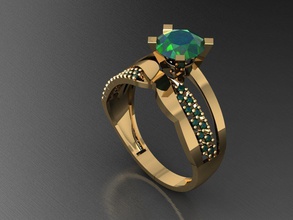 tw0177- diamond ring necklace bracelet gem gems jewelry fashion gold design silver luxury elegant shining earring pendant women rings 3d print model - Mito3D