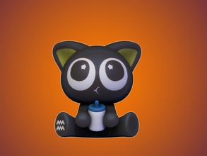 Oniki takımyıldızları-kova oyun-oyuncak sanat hayvan sevimli resimde bilim iç Cadılar Bayramı oyunlar oyuncaklar oyuncak oyunları 3d print model - Mito3D
