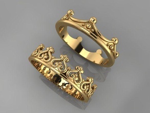 gêmeo argolas acessórios moda 3d matriz jóias ouro designer golddesigner jewellerydesigner gema rinoceronte simples anel on tendência modelo conjunto rei joalheria 3d print model - Mito3D